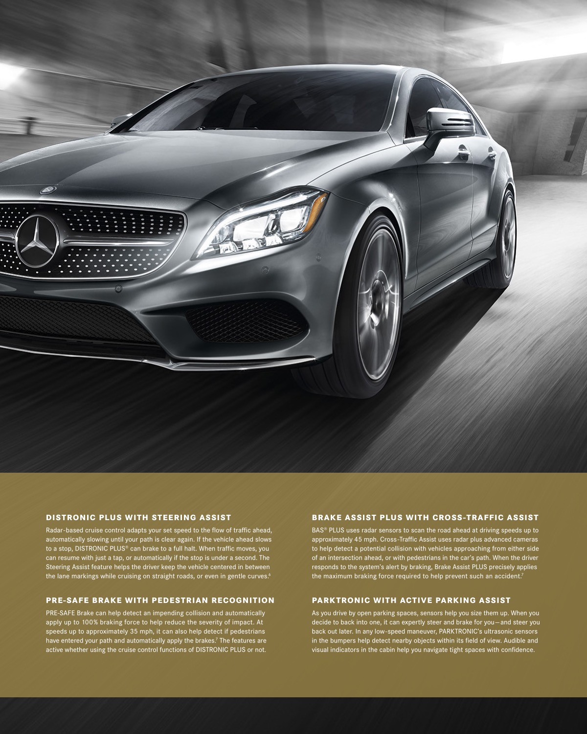 2016 Mercedes-Benz CLS-Class Brochure Page 22